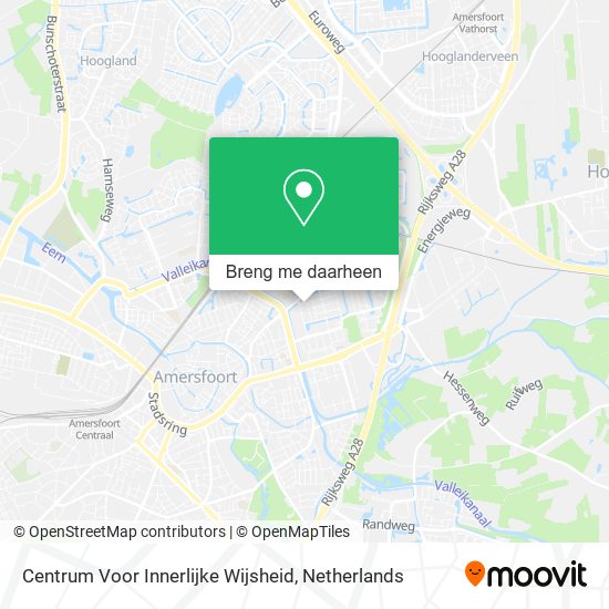 Centrum Voor Innerlijke Wijsheid kaart