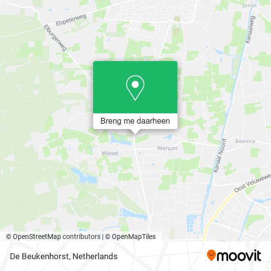 De Beukenhorst kaart