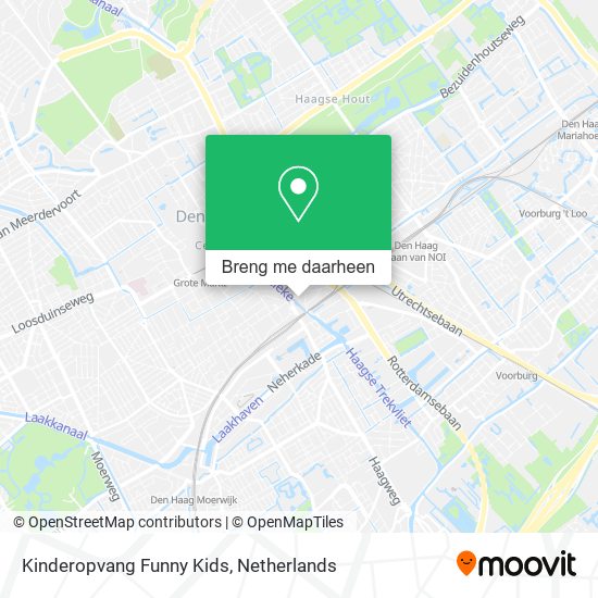 Kinderopvang Funny Kids kaart