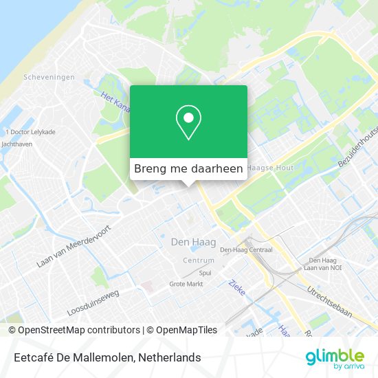 Eetcafé De Mallemolen kaart