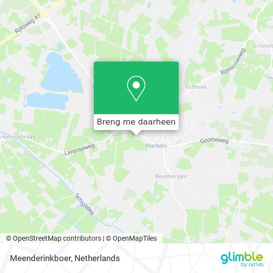 Meenderinkboer kaart