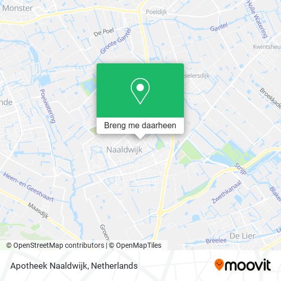 Apotheek Naaldwijk kaart
