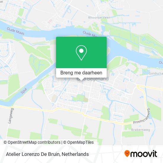 Atelier Lorenzo De Bruin kaart