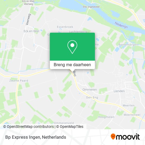 Bp Express Ingen kaart