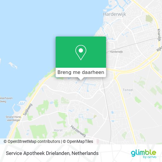 Service Apotheek Drielanden kaart