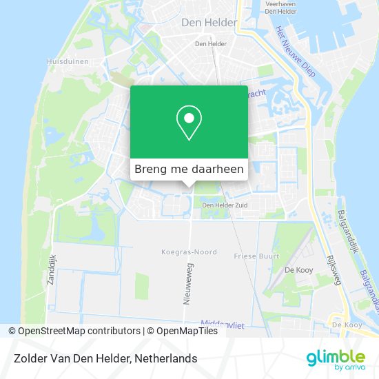 Zolder Van Den Helder kaart