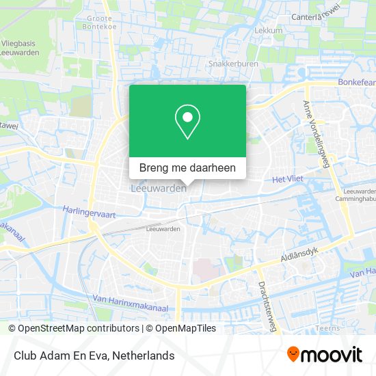 Club Adam En Eva kaart