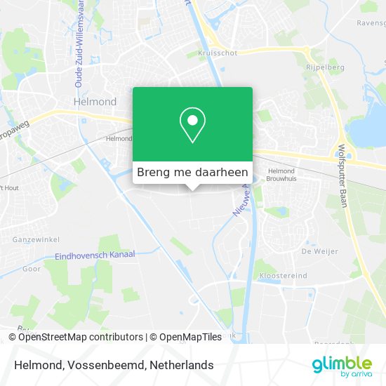 Helmond, Vossenbeemd kaart