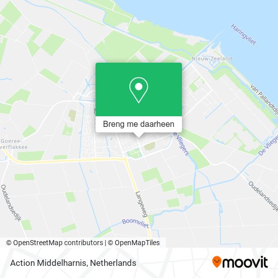 Action Middelharnis kaart
