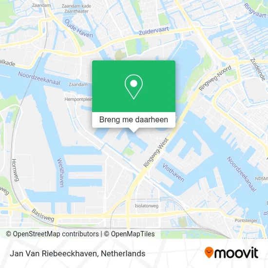 Jan Van Riebeeckhaven kaart