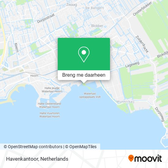 Havenkantoor kaart