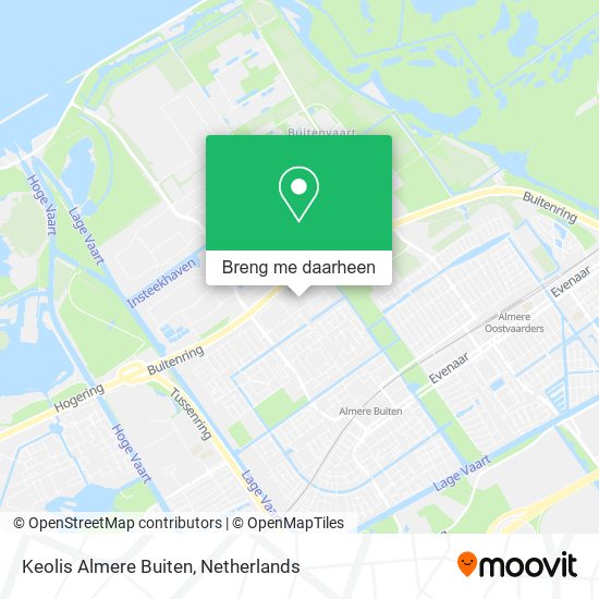 Keolis Almere Buiten kaart