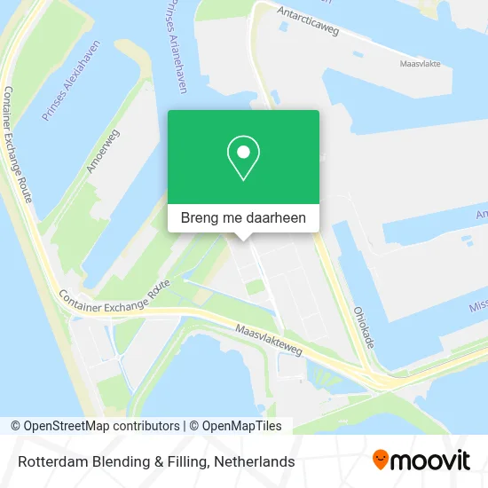 Rotterdam Blending & Filling kaart