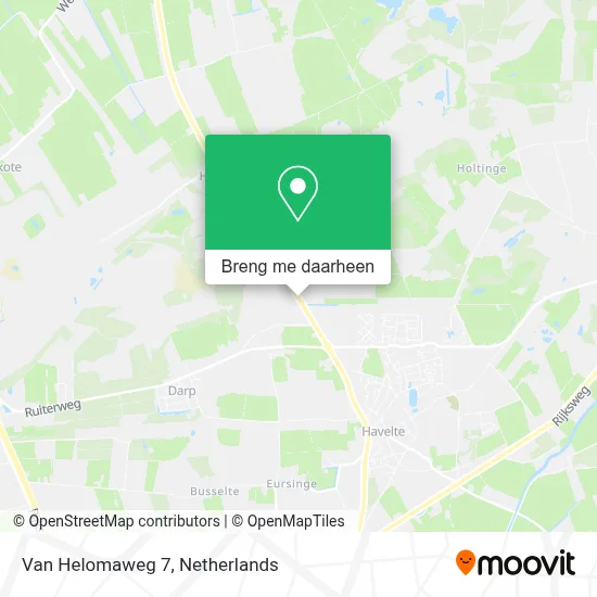 Van Helomaweg 7 kaart