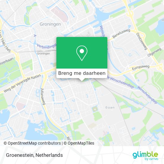 Groenestein kaart