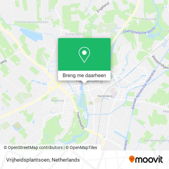 Vrijheidsplantsoen kaart