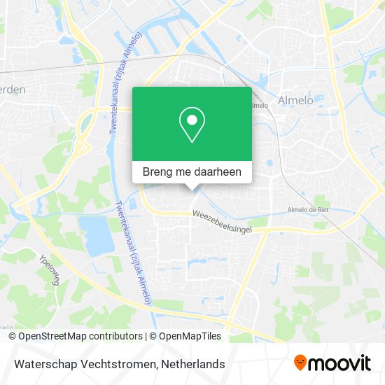 Waterschap Vechtstromen kaart
