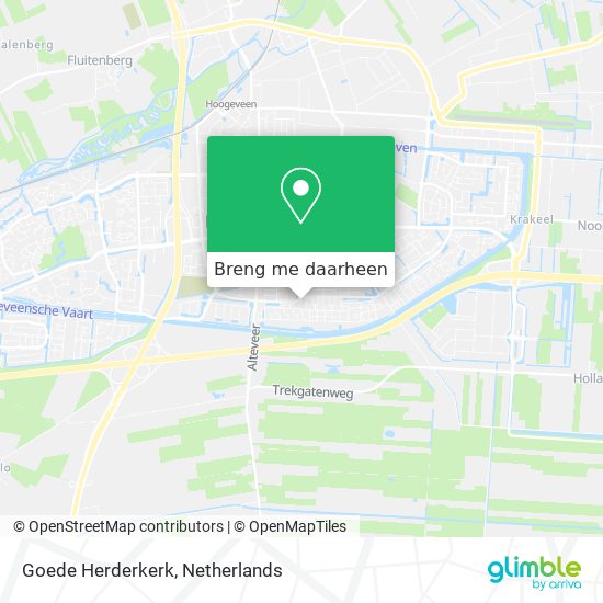 Goede Herderkerk kaart