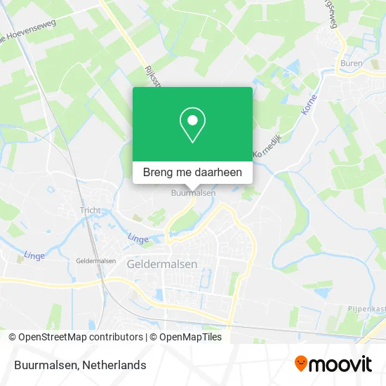 Buurmalsen kaart