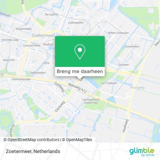 Zoetermeer kaart