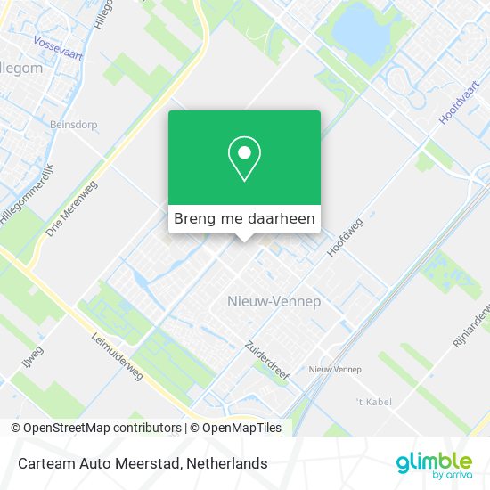 Carteam Auto Meerstad kaart