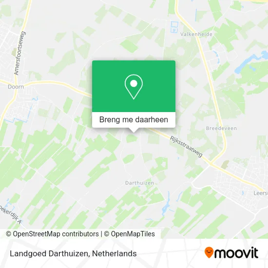 Landgoed Darthuizen kaart