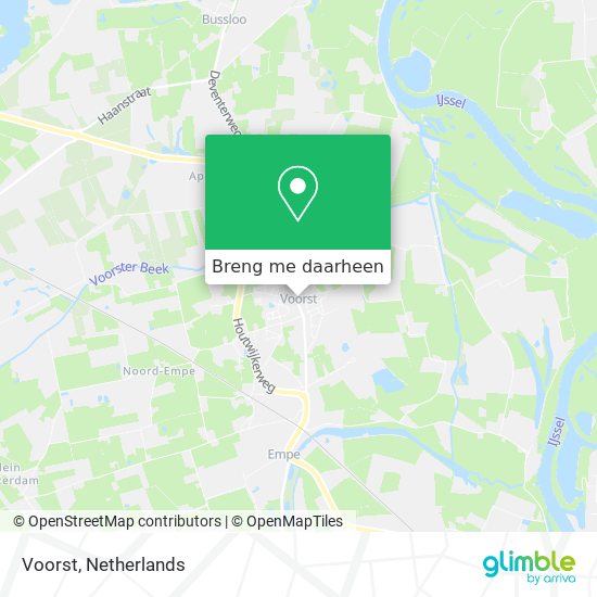 Voorst kaart