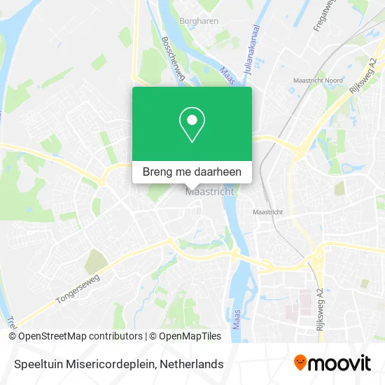 Speeltuin Misericordeplein kaart