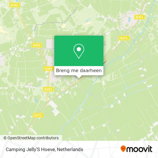 Camping Jelly’S Hoeve kaart