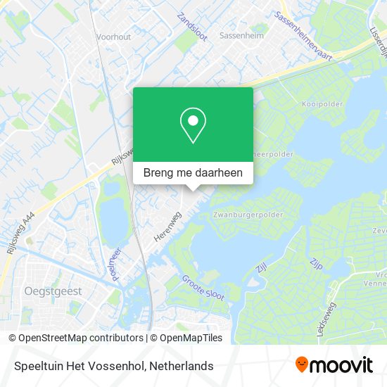 Speeltuin Het Vossenhol kaart