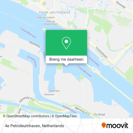 4e Petroleumhaven kaart