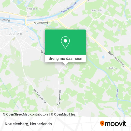 Kottelenberg kaart