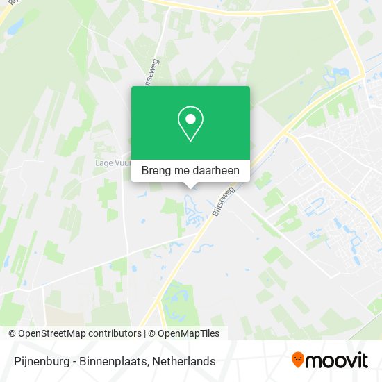Pijnenburg - Binnenplaats kaart