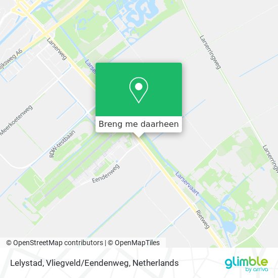 Lelystad, Vliegveld/Eendenweg kaart