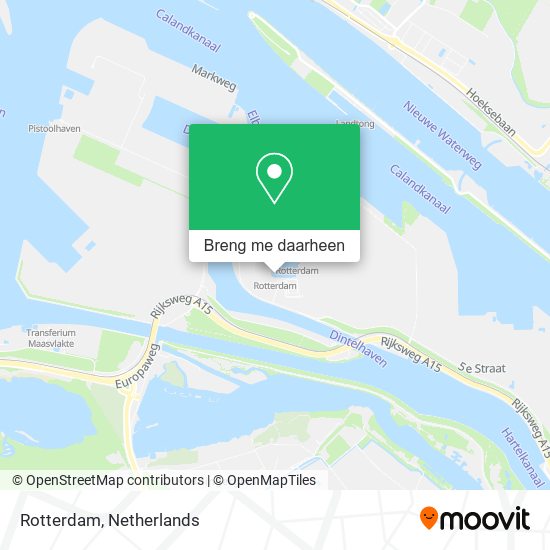 Rotterdam kaart