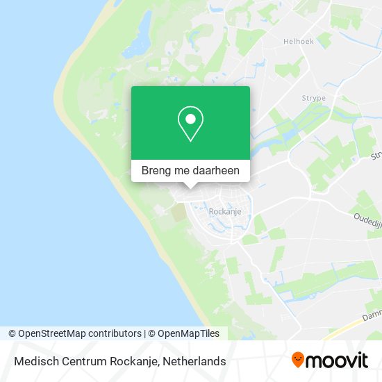 Medisch Centrum Rockanje kaart