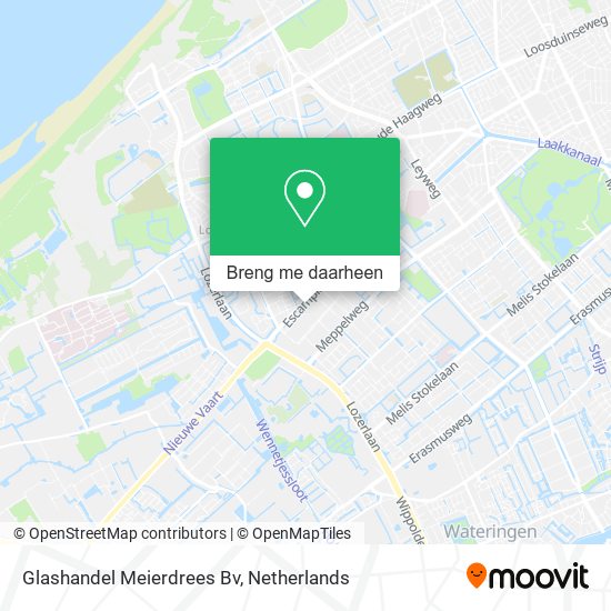 Glashandel Meierdrees Bv kaart
