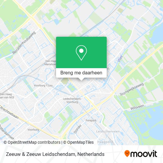 Zeeuw & Zeeuw Leidschendam kaart