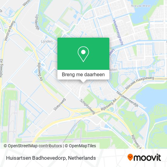 Huisartsen Badhoevedorp kaart