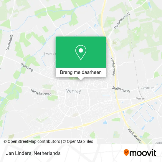 Jan Linders kaart