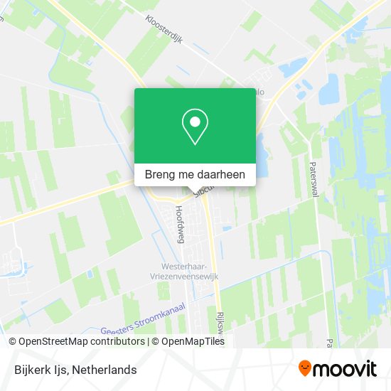 Bijkerk Ijs kaart