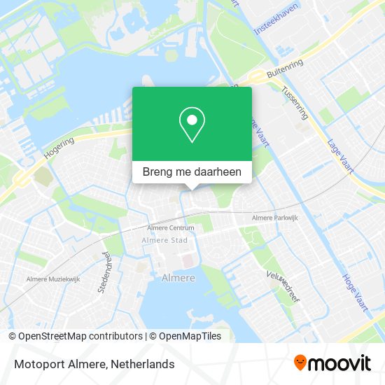 Motoport Almere kaart