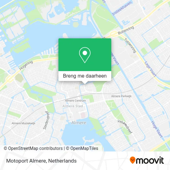 Motoport Almere kaart