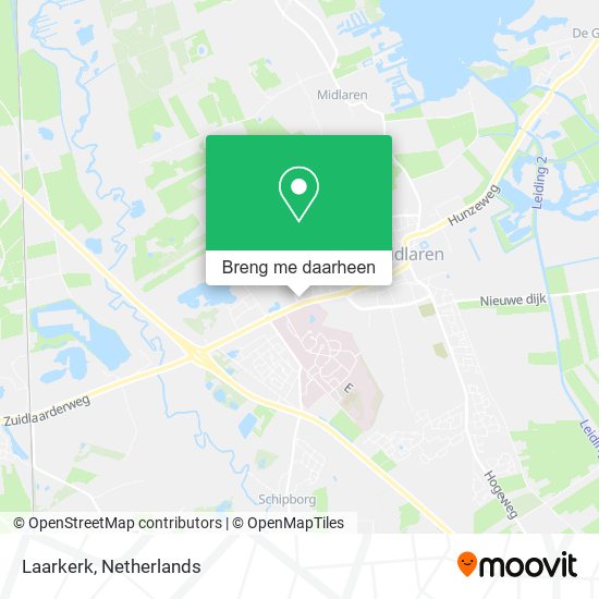 Laarkerk kaart