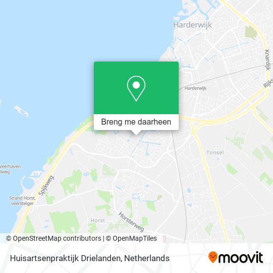 Huisartsenpraktijk Drielanden kaart