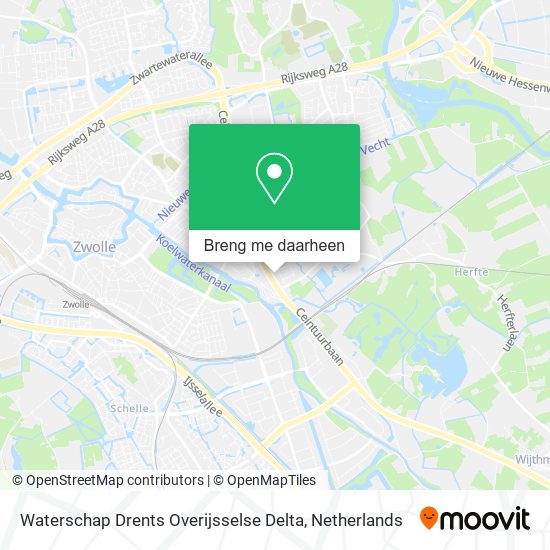 Waterschap Drents Overijsselse Delta kaart