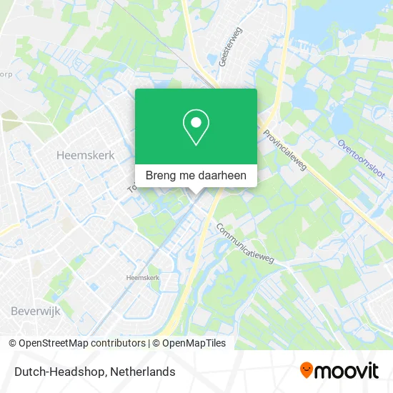 Dutch-Headshop kaart