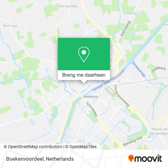 Boekenvoordeel kaart