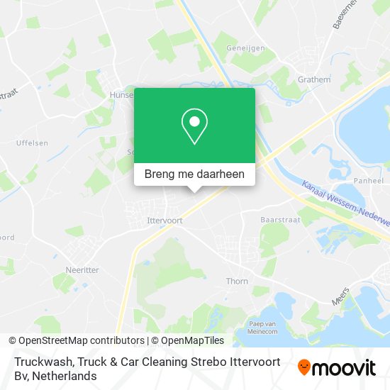 Truckwash, Truck & Car Cleaning Strebo Ittervoort Bv kaart