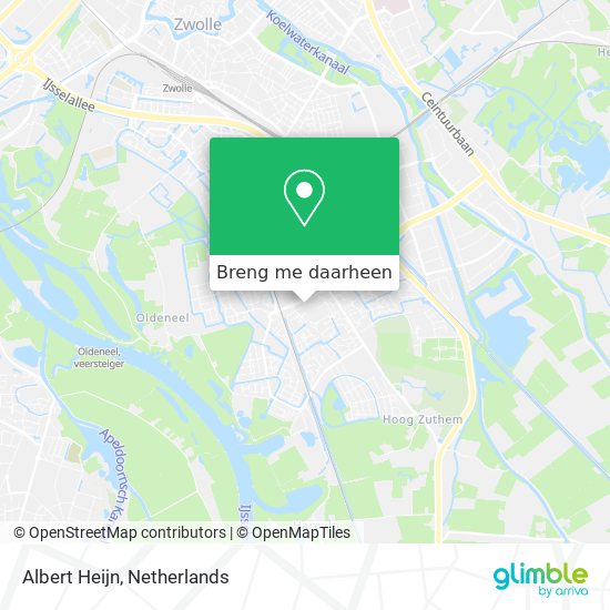 Albert Heijn kaart